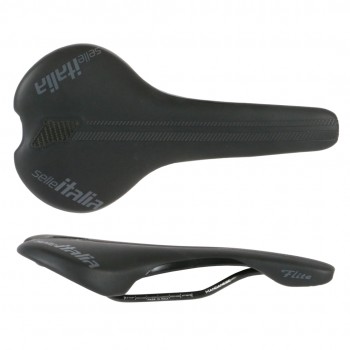 Selle Italia Flite TM Racing Manganese L1 275x145mm, schwarz Fahrradsattel.