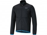 Shimano Hybrid Windbreaker Jacke mit abnehmbaren Ärmeln schwarz Gr. M